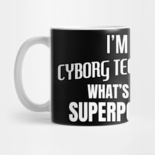 Unleash Your Inner Hero with the "What's Your Superpower?" Tee Mug